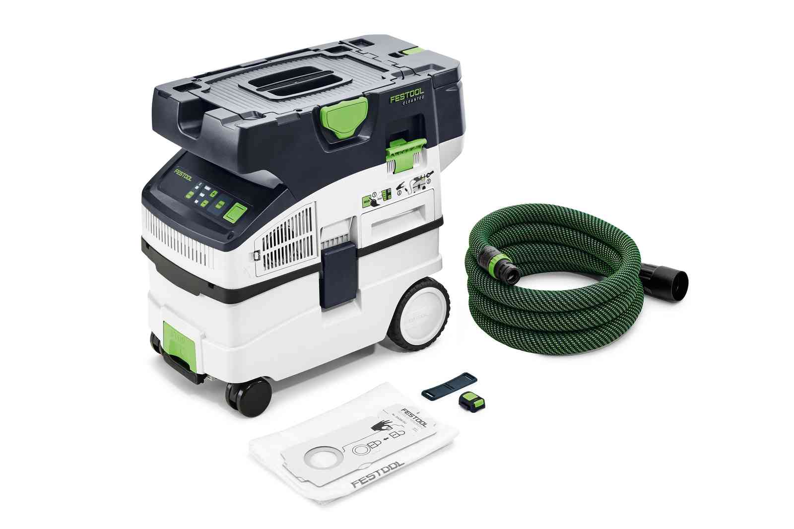 Trådløs støvsuger Festool CLEANTEC CTMC MIDI I-Basic; 18 V (uten batteri og lader)