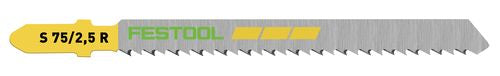 Sager til Festool gjæringssag; 75 mm; 2 5 mm; 5 stk.