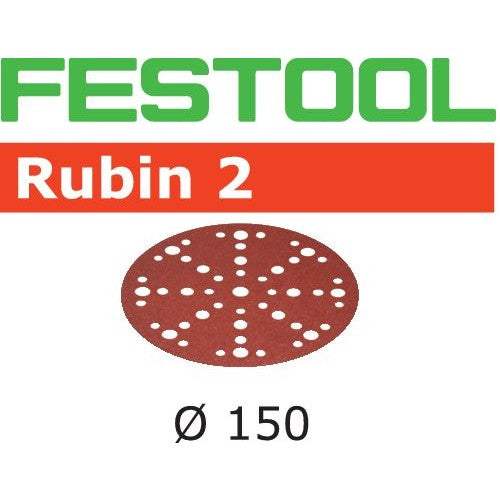 Sliping papir eks. for kvern Festool STF 150 mm; 48; P120; RU2; 10 stk.